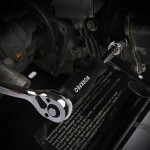 WORKPRO ソケットレンチセット ラチェットレンチ オフセットタイプ 差込角6.35mm（1/4インチ) 46点組 自動車修理 車メンテナンス ガレージツールセット 作業セット 工具 道具 専用収納ケース付属