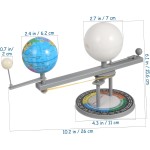 Alasum 天文科普仪器 三球儀 日食月食動きモデル 学習用 地球 太陽 月の運
