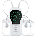 Yageme リラクゼーション器【2025新登場】 EMS微電流ケア 全身筋肉刺激 12モード 30階段強度 A/Bデュアルチャネル仕様 Type-C充電 超軽量 携帯便利 男女兼用 誕生日 敬老の日 母の日 父の日 プレゼント