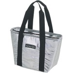 キャプテンスタッグ(CAPTAIN STAG) 保冷バッグ クーラーバッグ トートクーラーバッグ 【容量4L/10L】 シルバー デリス