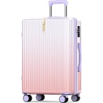 [Atzone Ginza] スーツケース 機内持ち込み 大容量 キャリーケース 超軽量 隠しフック機能 トラベルバッグ 耐衝撃 静音 ダブルキャスター TSAローク搭載 ファスナータイプ キャリーバッグ 人気 旅行 ビジネス 出張 入院 (サクラピンク, Sサイズ/機内持込可能/1～3泊)