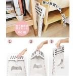 【たたむと4cm！超薄収納】 チチロバ(TITIROBA) 踏み台 折りたたみ ステップ 脚立 洗車 釣り 高さ27cm 折りたたみチェア フォールディング スツール 収納便利 BDD-01 ホワイト