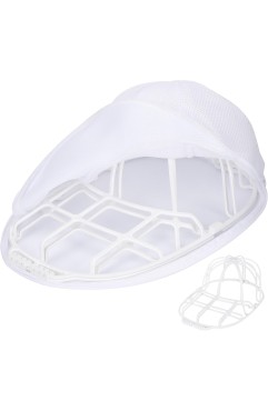 【キャップ専用洗濯アイテム】 チチロバ(TITIROBA) キャップウォッシャー 帽子 洗濯 型崩れ防止 専用洗濯ネット付き 洗濯機で丸洗い キャップホルダー 野球帽ウォッシャー 吊り下げ収納 ホワイト