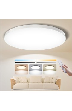 Coizabera LEDシーリングライト 6畳 30W 3600lm 調光調色 赤外線リモコン操作 豆電球常夜灯 天井照明器具 おしゃれ ledライト 電気 蛍光灯 リモコン付き シーリングライト6畳 和室/洋室/寝室/玄関/リビング/キッチン適用（アプリ操作機能なし）