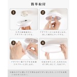 [禄越] シーリングライト led 照明器具 8畳 間接光 照明 36W 4300lm 調光調色 リモコン付 常夜灯モード タイマー 薄型 ledシーリングライト 省エネ 節電 簡単取付 天井照明 電気 キッチン リビング 子供部屋 寝室 和室 洋室 ライト (Φ37xH3.5cm, ホワイト, 8畳用)