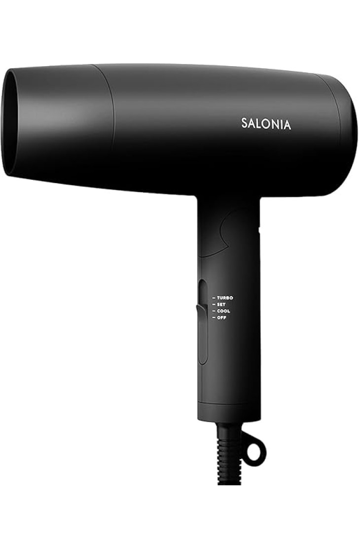 SALONIA サロニア スピーディーイオン ドライヤー 大風量 速乾 軽量 マイナスイオン ヘアドライヤー SL-013BK ブラック SALONIA サロニア スピーディーイオン ドライヤー 大風量 速乾 軽量 マイナスイオン ヘアドライヤー SL-013BK ブラック
