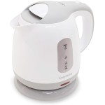 ヒロコーポレーション ヒロ・コーポレーション 中身が見やすい 電気ケトル 保証付き 空焚き防止機能付き 1.0L コンパクト グレー KTK-300-G