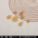 Forhomelife テーブルクロス ビニール おしゃれ PVC製 撥水 北欧 テーブルカバー 防水 防油 汚れ防止 耐久 耐熱 ずれにくい 厚手 140x180cm 図形柄