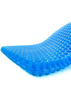 チチロバ(TITIROBA) ゲルクッション 無重力 クッション 座布団 冬用カバー付き ハニカム構造 蒸れない 敬老の日 在宅勤務 オフィス 車 椅子 自宅用 洗える カバー ZD-03