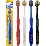 エビス プレミアムケアハブラシ 7列レギュラー ふつう 3本組 (色おまかせ)